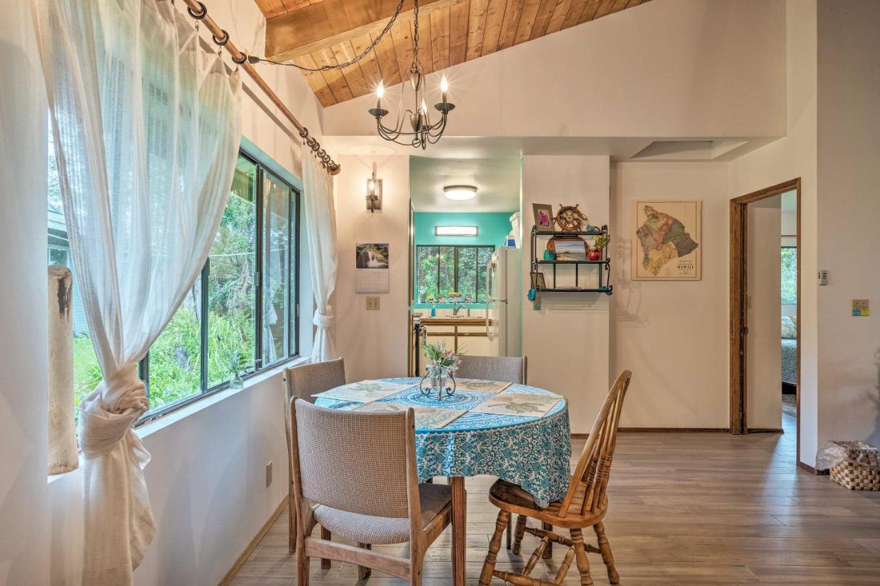 Peaceful Abode With Deck, 13 Mi To Black Sand Beach! 날레후 외부 사진