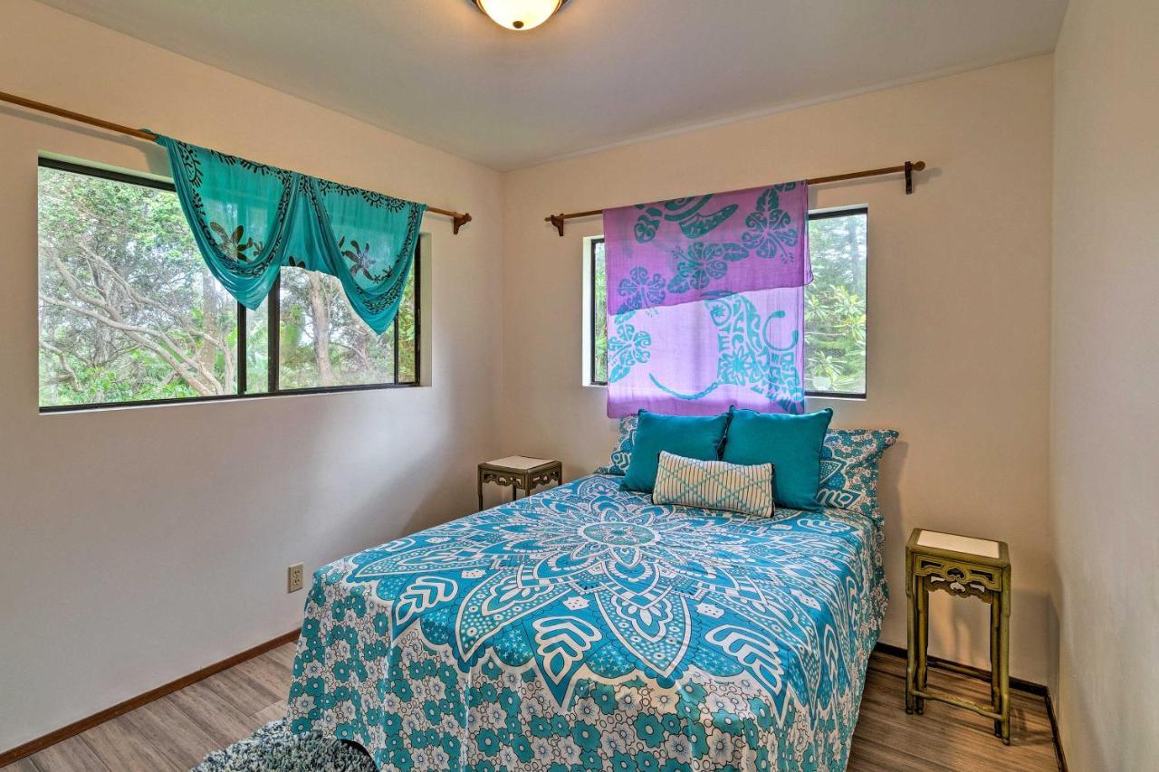 Peaceful Abode With Deck, 13 Mi To Black Sand Beach! 날레후 외부 사진