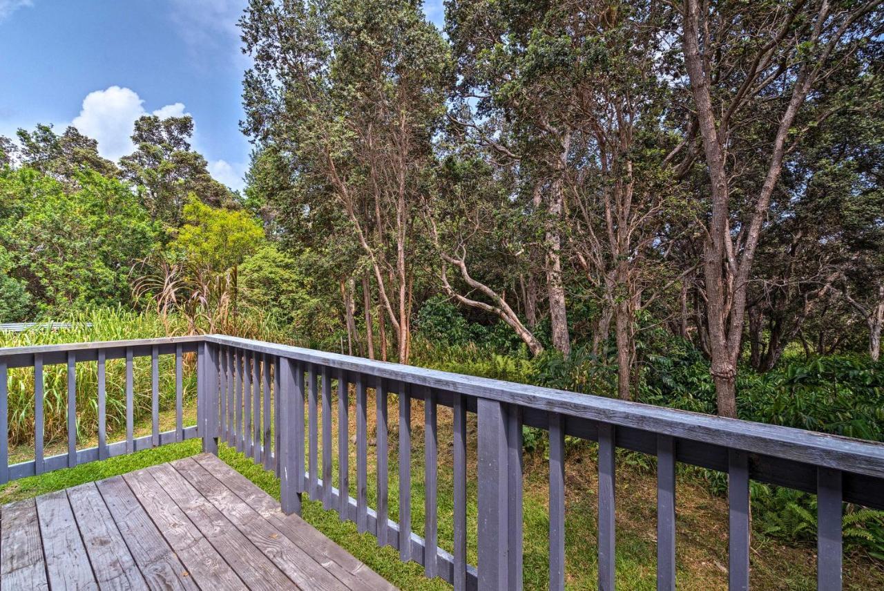 Peaceful Abode With Deck, 13 Mi To Black Sand Beach! 날레후 외부 사진